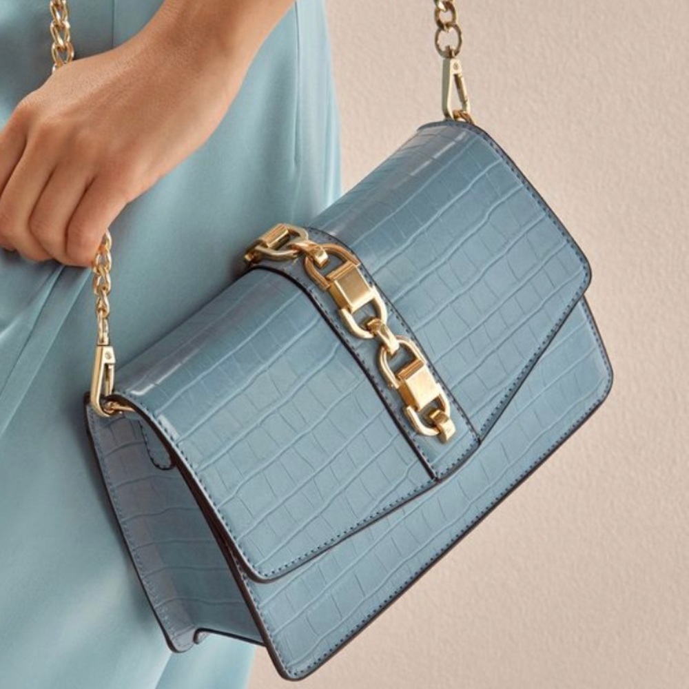 JustFab Chain Cross Body Shoulder Bag - Picture 6 of 6